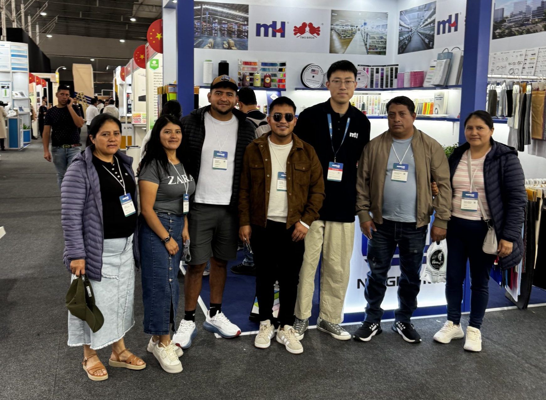 萌恒亮相2025秘魯利馬紡織工業(yè)展覽會